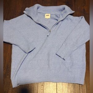 Aerie Half-Zip Oversized Sweater